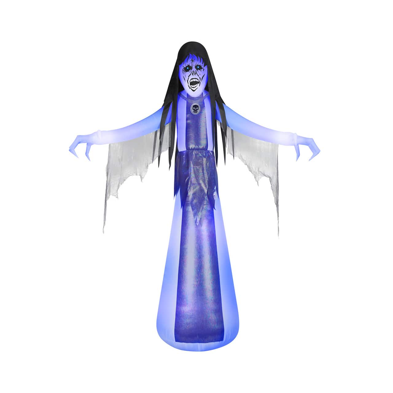 10ft. Animated Lightshow Airblown® Inflatable Short Circuit Female Ghoul